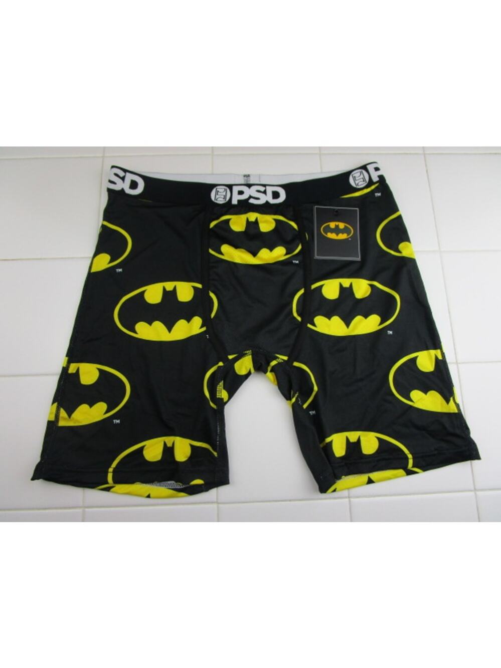 PSD Batman Bat Symbol All Over Print Men's Large Underwear Boxer Briefs
